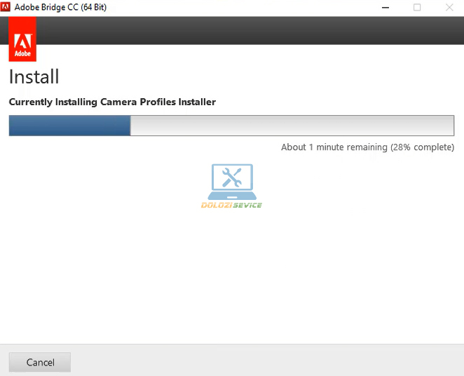 Đợi Bridge 2015 Full Crack cài đặt hoàn tất