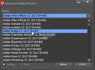 Chọn phần mềm cần kích hoạt bản quyền như hình