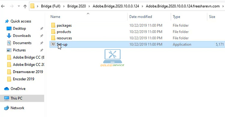 Chạy File cài đặt phần mềm