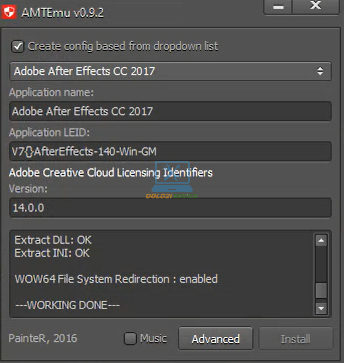 Cách cài đặt After Effects 2018 và tải phần mềm miễn phí 15 Kích hoạt bản quyền thành công After Effects 2018 Full Crack