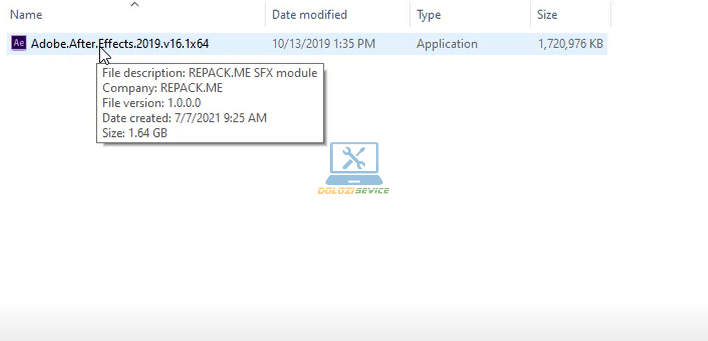 Chạy File cài đặt phần mềm