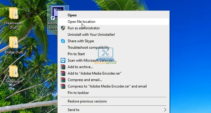Mở thư mục cài đặt phần mềm Encoder 2015 Full Crack