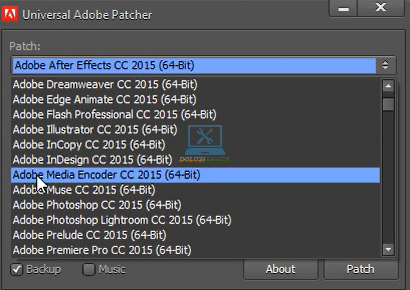Chọn phần mềm như hình