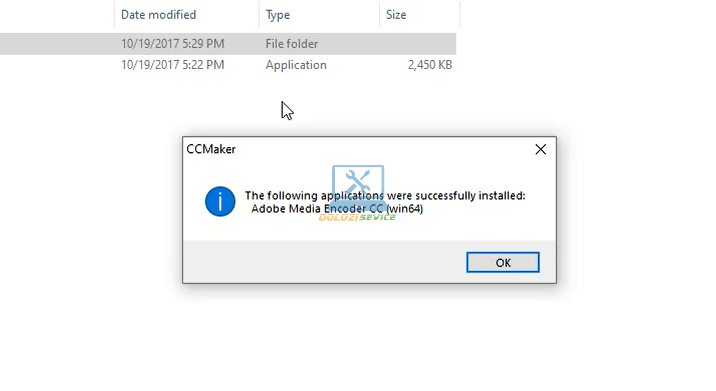 Hoàn tất cài đặt Encoder 2018 Full Crack