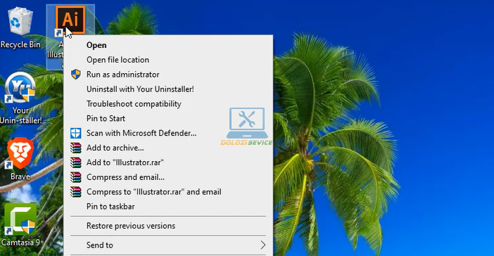 Cách cài đặt và tải Illustrator 2015 đơn giản cho người dùng 13 Vào thư mục cài đặt phần mềm illustrator 2015