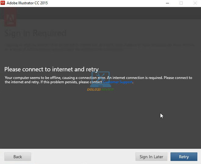 Cách cài đặt và tải Illustrator 2015 đơn giản cho người dùng 7 Chọn Sign In Later