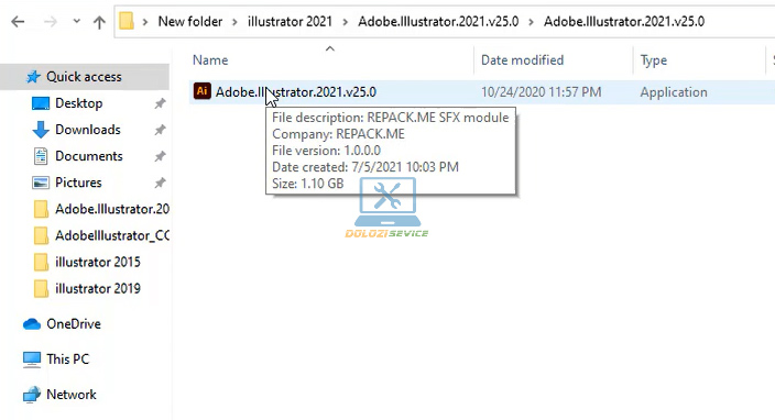 Chạy File cài đặt phần mềm