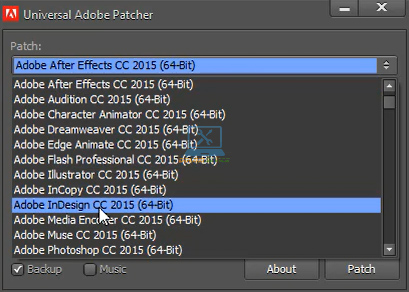 Hướng Dẫn Cài Đặt và Tải InDesign 2015 Đơn Giản 18 Chọn phần mềm muốn kích hoạt bản quyền