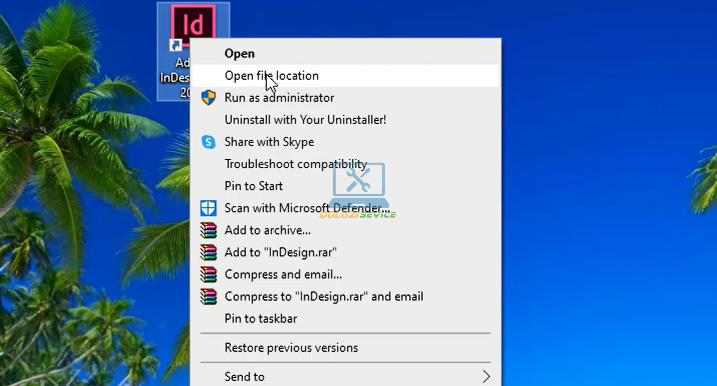 Cài đặt InDesign 2017: Hướng dẫn và Tải xuống Phần mềm 7 Mở thư mục cài đặt phần mềm InDesign 2017