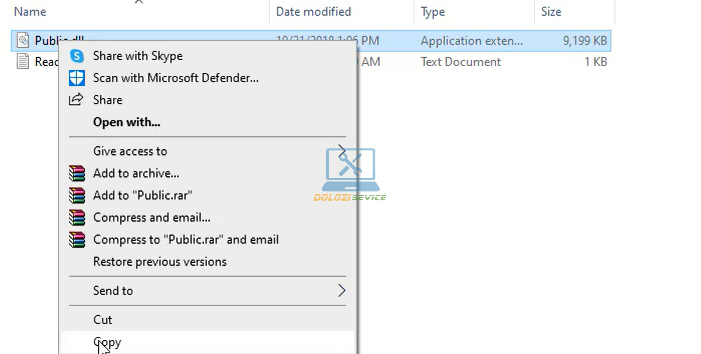 Copy File kích hoạt bản quyền