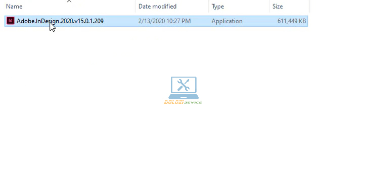 Cách cài đặt InDesign 2020 và tải phần mềm miễn phí 3 Chạy File cài đặt phần mềm