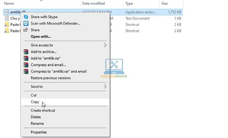 Copy phần mềm kích hoạt bản quyền