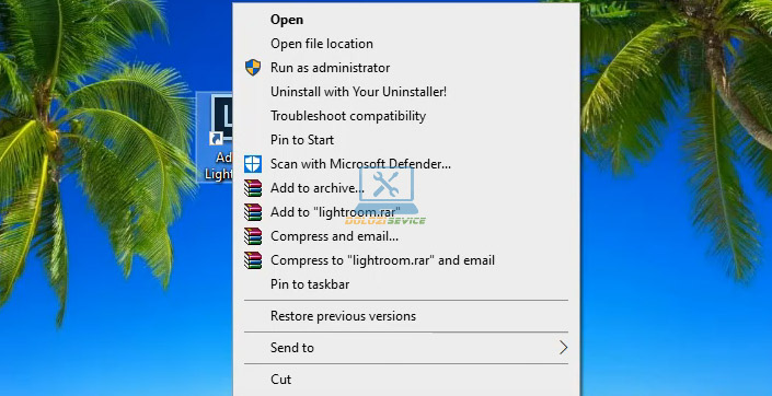 Hướng dẫn cài đặt và tải Lightroom 2017 dễ dàng 14 Mở thư mục cài đặt phần mềm Lightroom 2017