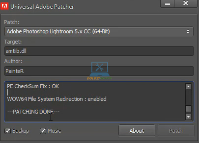 Hướng dẫn cài đặt và tải Lightroom 2017 dễ dàng 23 Kích hoạt bản quyền thành công Lightroom 2017 Full Crack