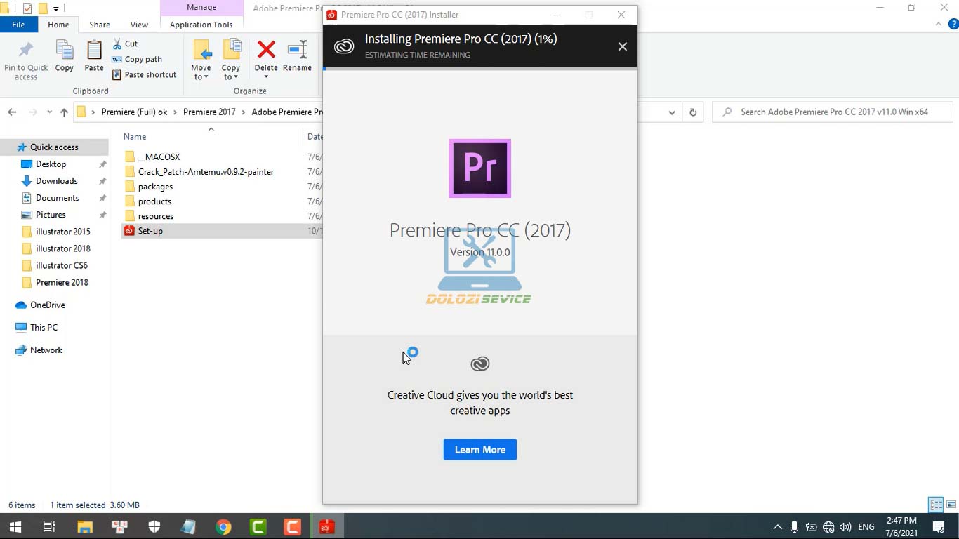 Hướng Dẫn Cài Đặt Premiere 2017 Và Tải Phần Mềm Miễn Phí 4 Đợi phần mềm Premiere 2017 Full Crack cài đặt hoàn tất