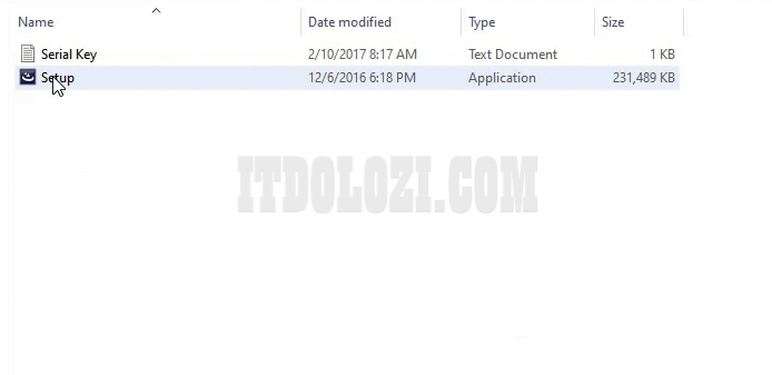 Khởi động File Cài Đặt