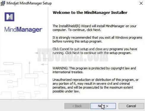 Nhấn Next để tiếp tục