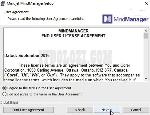 Chấp nhận điều khoản sử dụng