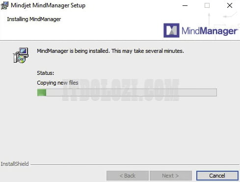 Chờ đợi quá trình cài đặt hoàn tất