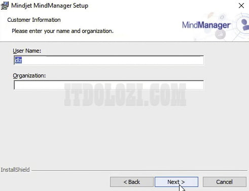 Tiếp tục nhấn Next