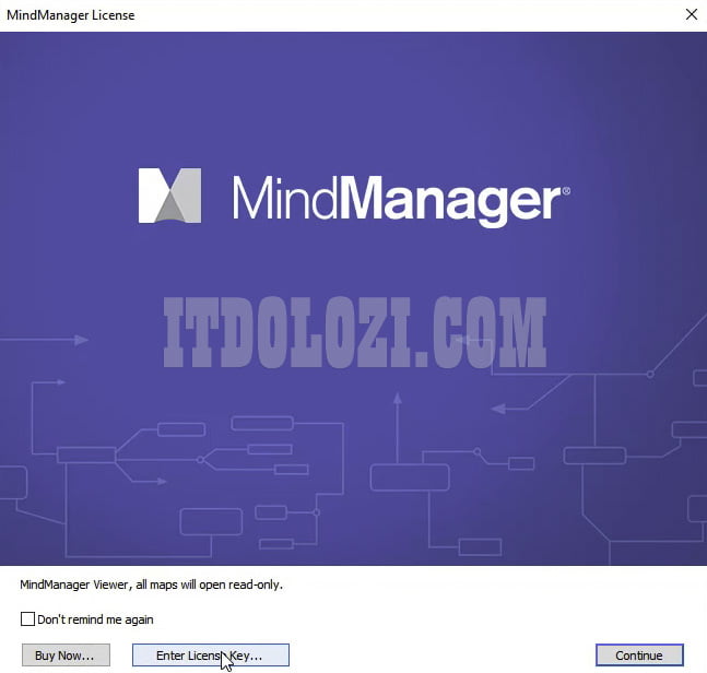 Hướng dẫn cài đặt và tải MindManager 2020 dễ dàng 10 Giao diện phần mềm MindManager 2020 chưa kích hoạt