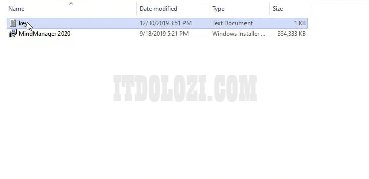Hướng dẫn cài đặt và tải MindManager 2020 dễ dàng 11 Mở tệp chứa key kích hoạt