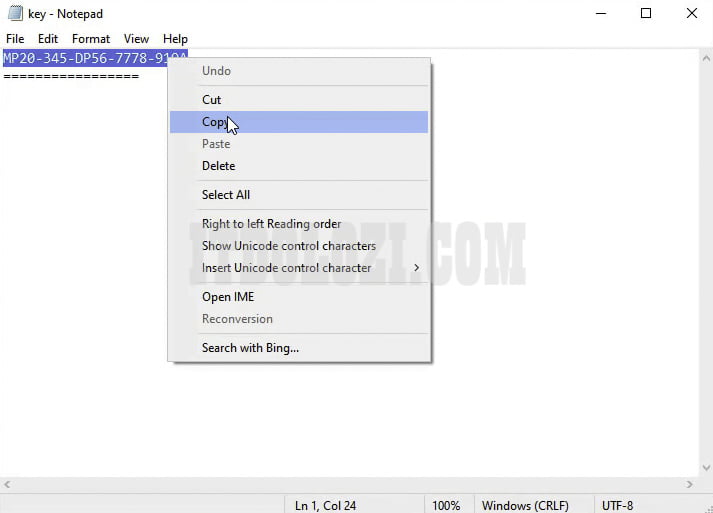 Hướng dẫn cài đặt và tải MindManager 2020 dễ dàng 12 Sao chép Key kích hoạt