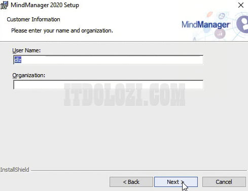 Hướng dẫn cài đặt và tải MindManager 2020 dễ dàng 5 Nhấn Next