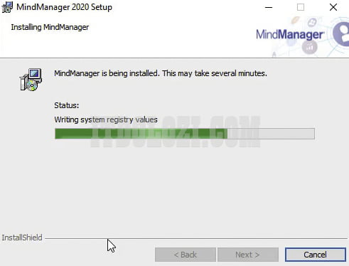 Hướng dẫn cài đặt và tải MindManager 2020 dễ dàng 8 Chờ cài đặt hoàn tất