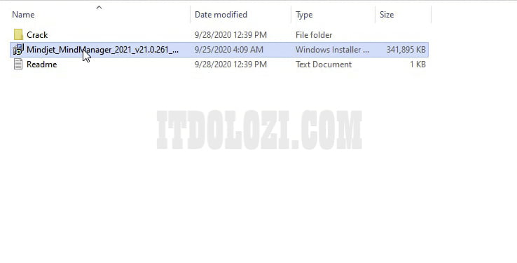Chạy tệp cài đặt MindManager 2021
