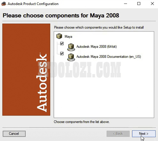 Để mặc định sau đó nhấn Next