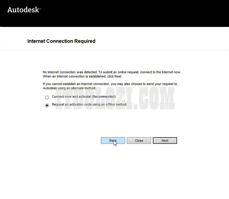 Nhấn Back để trở lại nha