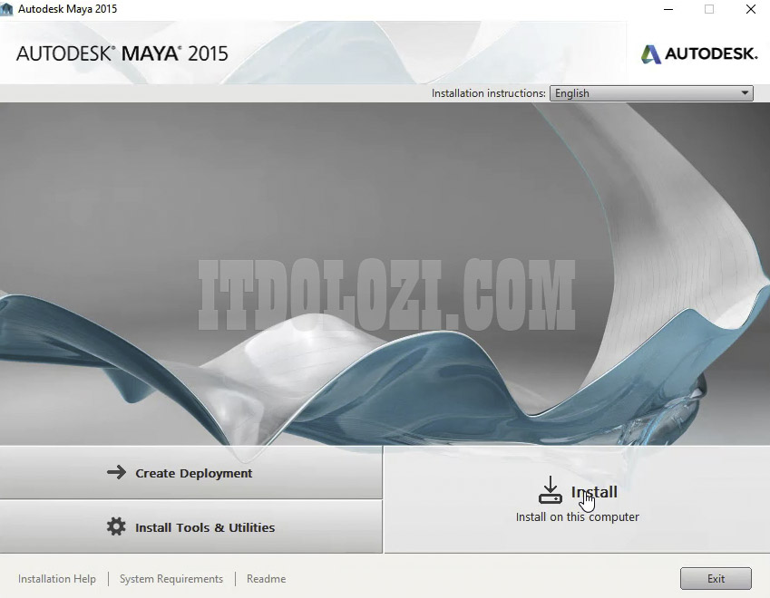 Continue on the installation