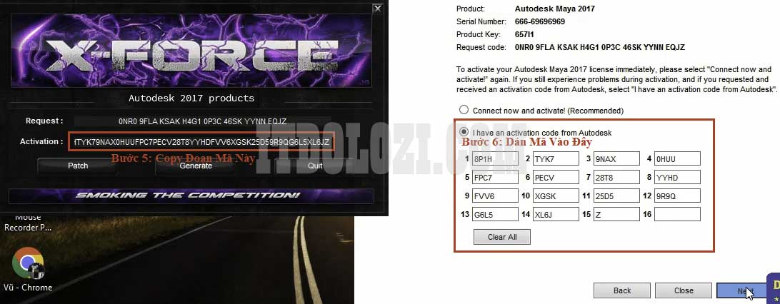 Copy đoạn Code vào phần mềm Autodesk Maya 2017