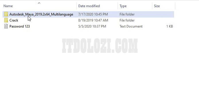 Giải nén phần mềm Autodesk Maya 2019 sau đó chạy File Setup