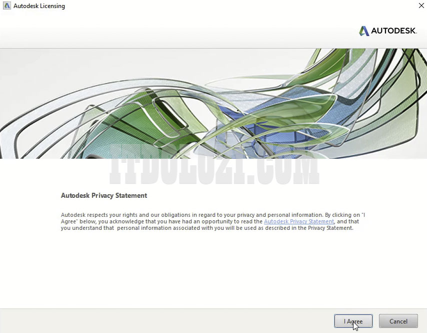 Nhấn I Agree để tiếp tục
