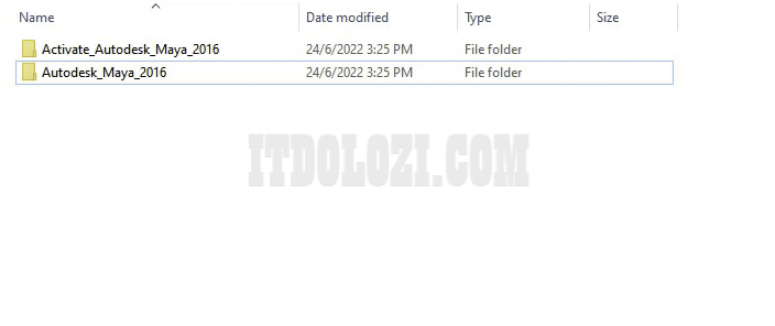 Giải nén phần mềm Autodesk Maya LT 2016