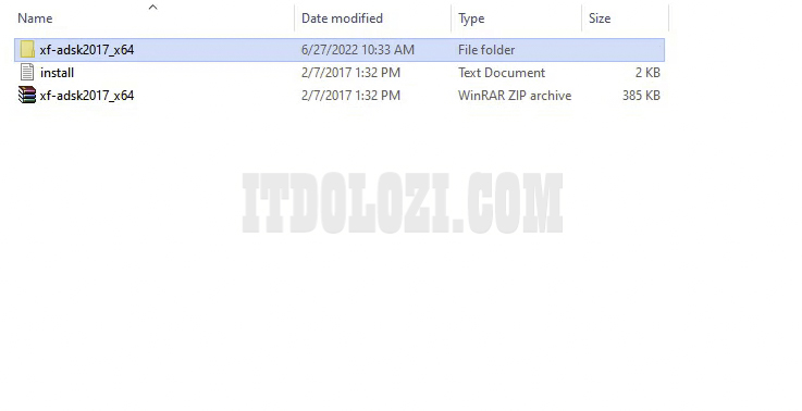 Giải nén phần mềm kích hoạt