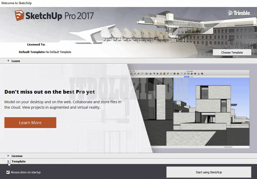 Cách Cài Đặt SketchUp 2017 và Tải Phần Mềm Miễn Phí 1 Hướng dẫn cài đặt Sketchup 2017 + Vray 4.0