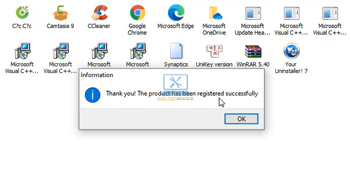 Hoàn tất cài đặt Your Uninstaller 7.5 Full Crack