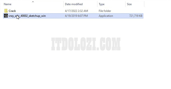 Hướng Dẫn Cài Đặt Vray 4 cho Sketchup 2019 - Tải Ngay! 2 Giải nén Vray 4.0 for Sketchup 2019