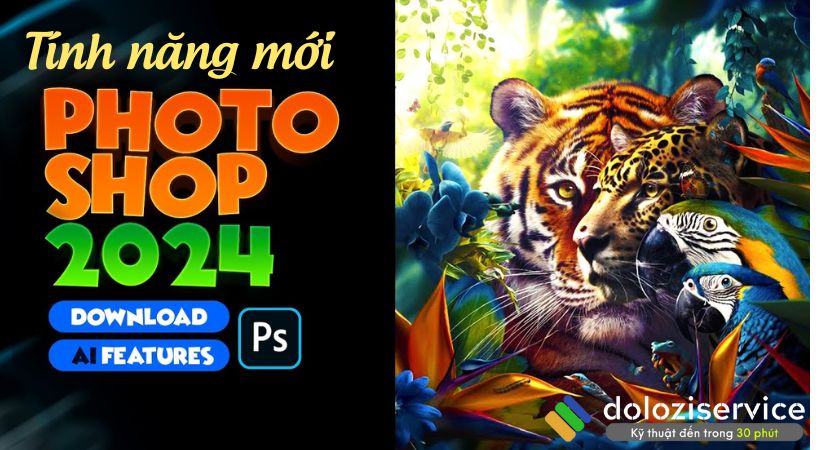 Hướng Dẫn Cài Đặt Photoshop 2024: Tải Ngay Tại Đây! 2 Mốt số tính năng mới nổi bật của Adobe Photoshop 2024.