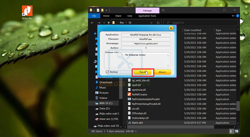 Hướng Dẫn Cài Đặt và Tải Nitro Pro Enterprise 21 Miễn Phí 12 Chọn phương án kích hoạt Nitro Pro Enterprise 21