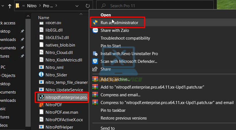 Nitro Professional 11