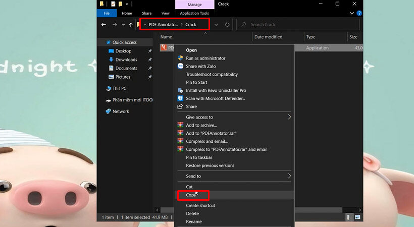 Hướng dẫn kích hoạt PDF Annotator Portable