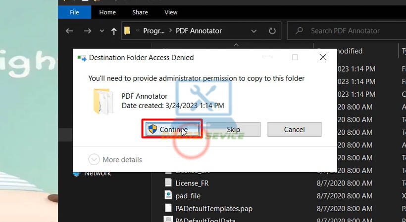 Hoàn tất kích hoạt PDF Annotator