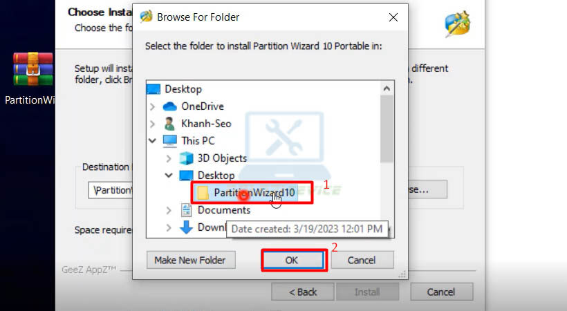 Hướng dẫn cài đặt Partition Wizard 10