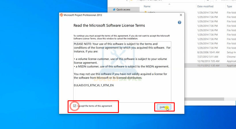 Hướng dẫn cài đặt Project Pro 2013 chi tiết
