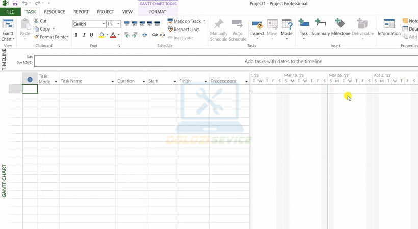 Hoàn thành tải Project Pro 2013 và cài đặt phần mềm.