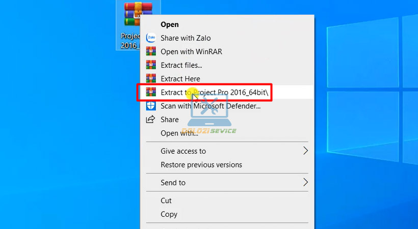 Tải Project Pro 2016